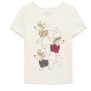 365 Garanimals Girls Puff Short Sleeve Tee size 8